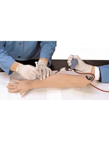Brazo para simulación de muestreo... Brazo para simulación de muestreo...
